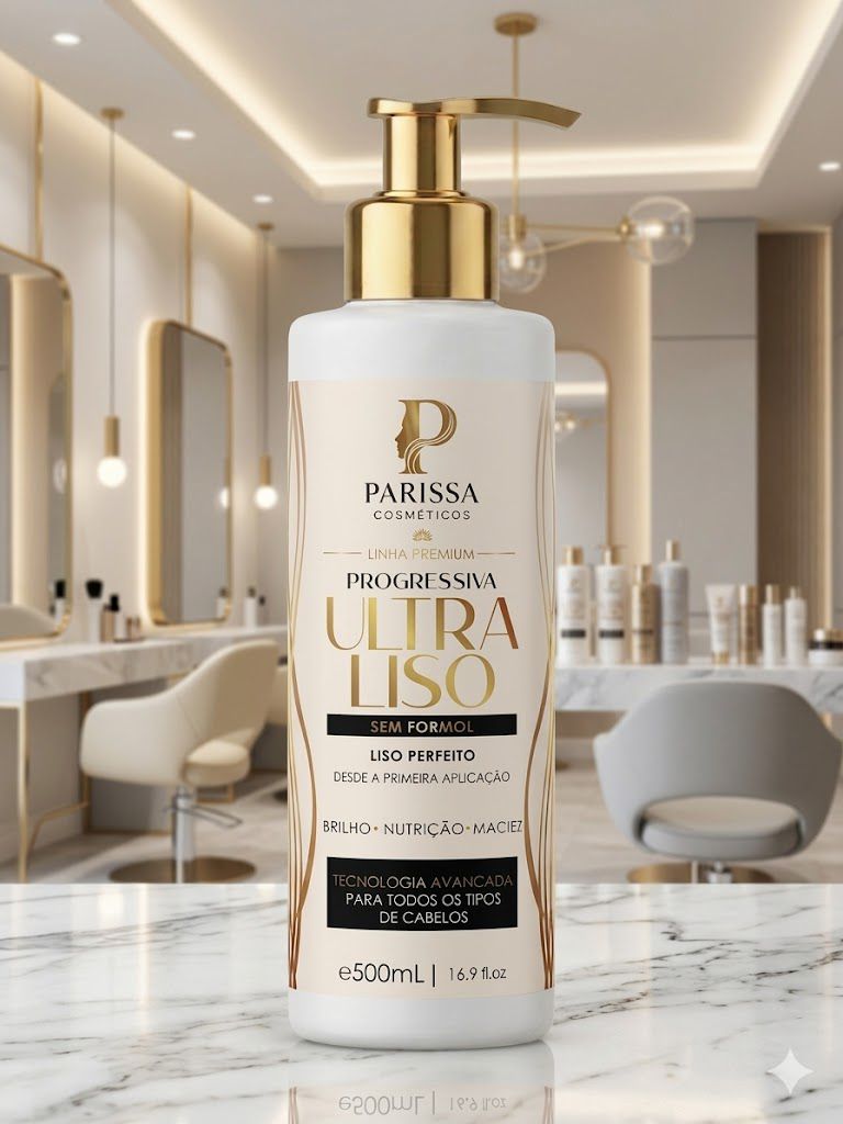 Progressiva Ultra Liso Parissa — Sem Formol | 500g